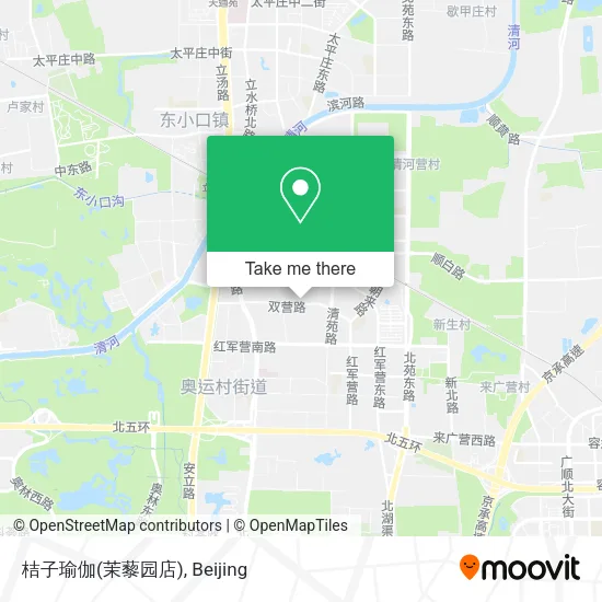 桔子瑜伽(茉藜园店) map