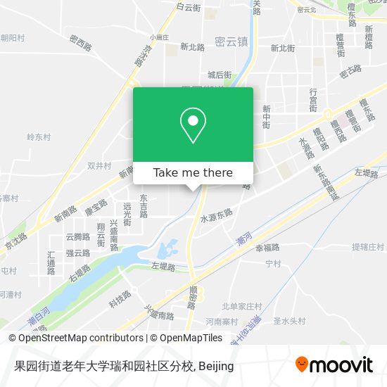 果园街道老年大学瑞和园社区分校 map