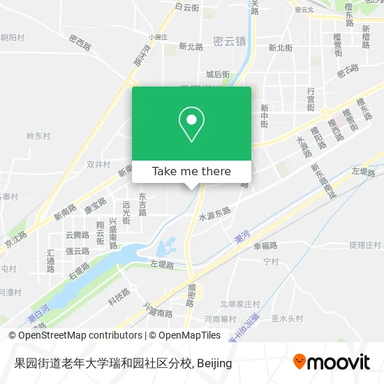 果园街道老年大学瑞和园社区分校 map