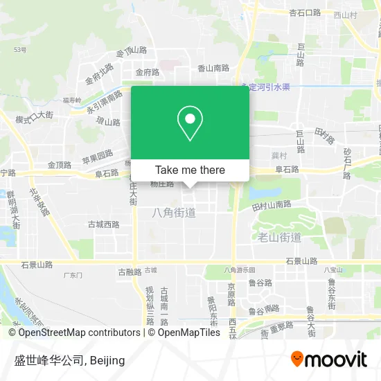 盛世峰华公司 map