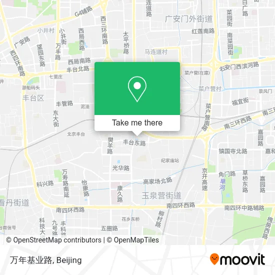 万年基业路 map