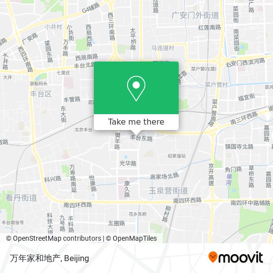 万年家和地产 map