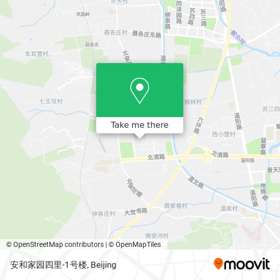 安和家园四里-1号楼 map