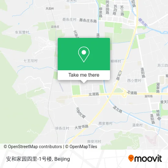 安和家园四里-1号楼 map