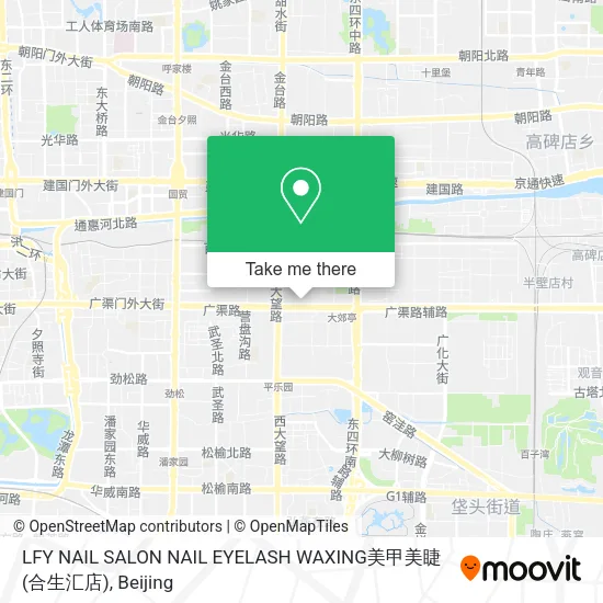 LFY NAIL SALON NAIL EYELASH WAXING美甲美睫(合生汇店) map