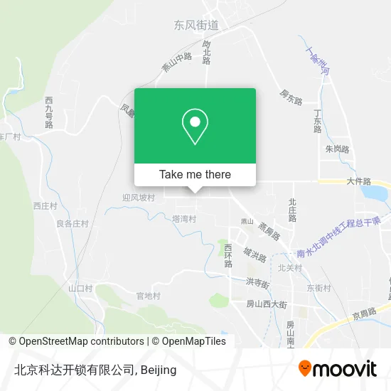 北京科达开锁有限公司 map