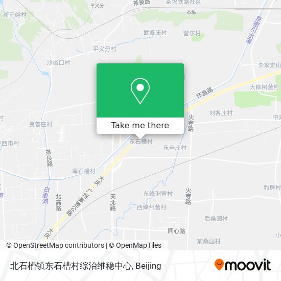 北石槽镇东石槽村综治维稳中心 map