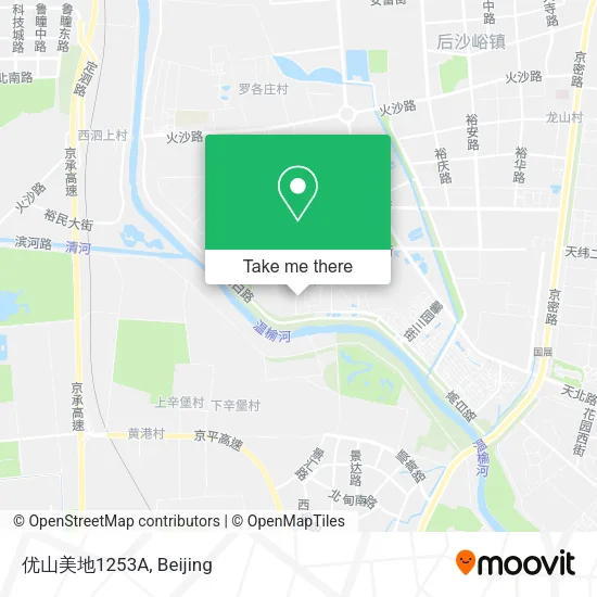 优山美地1253A map