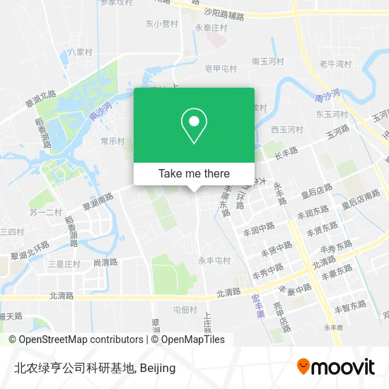 北农绿亨公司科研基地 map