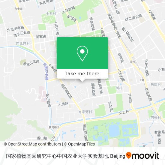 国家植物基因研究中心中国农业大学实验基地 map