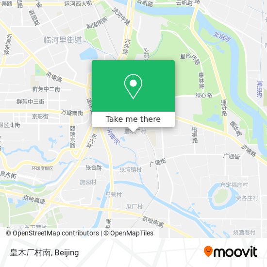 皇木厂村南 map