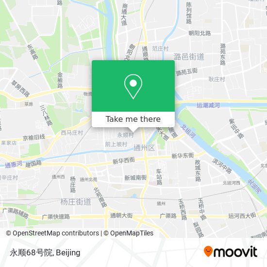 永顺68号院 map