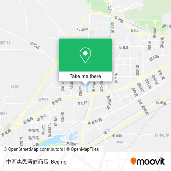 中商惠民雪健商店 map