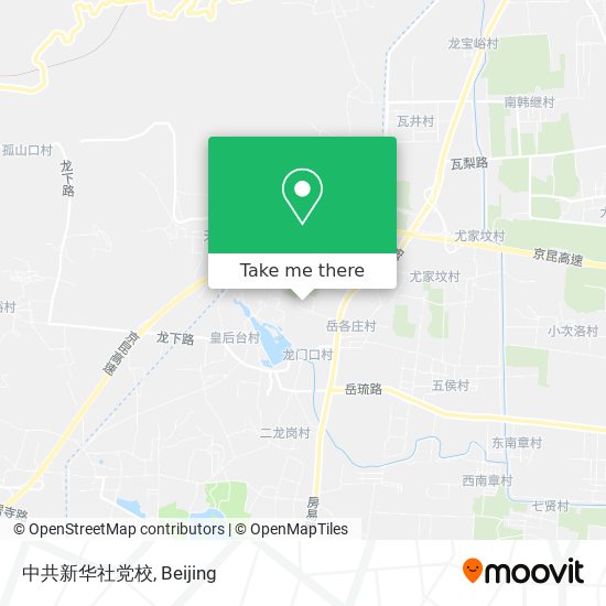 中共新华社党校 map