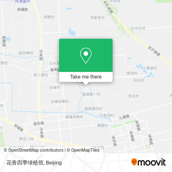 花香四季绿植馆 map