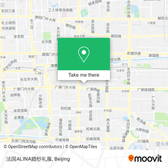 法国ALINA婚纱礼服 map