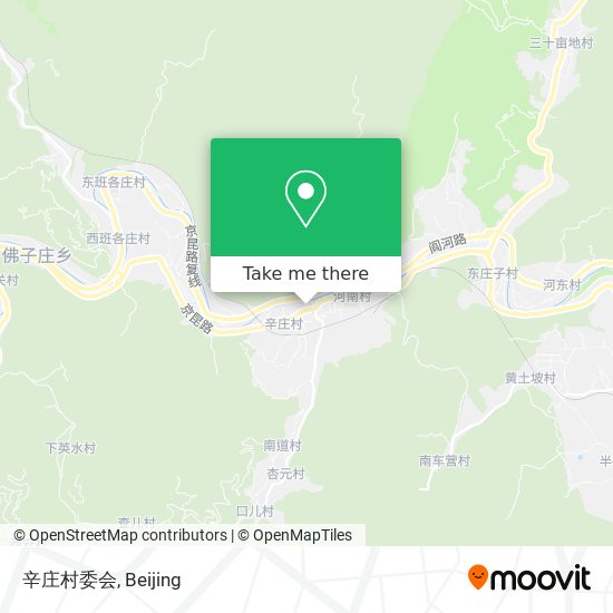 辛庄村委会 map