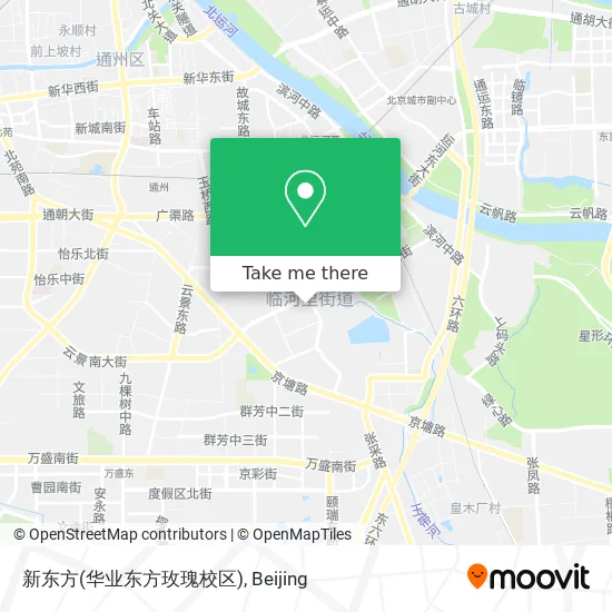 新东方(华业东方玫瑰校区) map