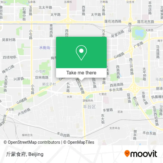 斤蒙食府 map