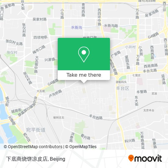 下底商烧饼凉皮店 map
