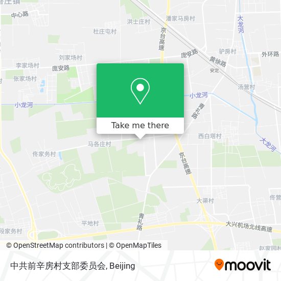 中共前辛房村支部委员会 map