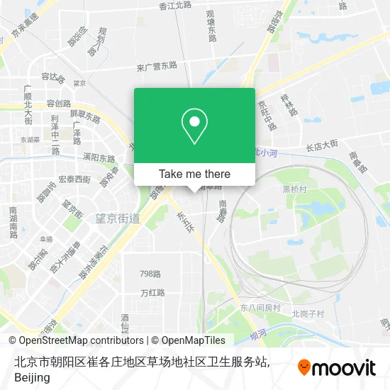 北京市朝阳区崔各庄地区草场地社区卫生服务站 map
