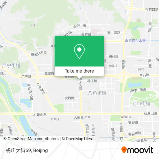 杨庄大街69 map