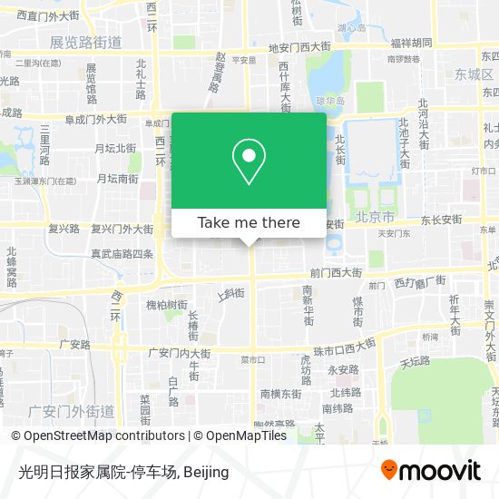 光明日报家属院-停车场 map