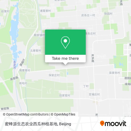 蜜蜂源生态农业西瓜种植基地 map