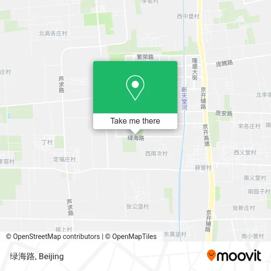绿海路 map