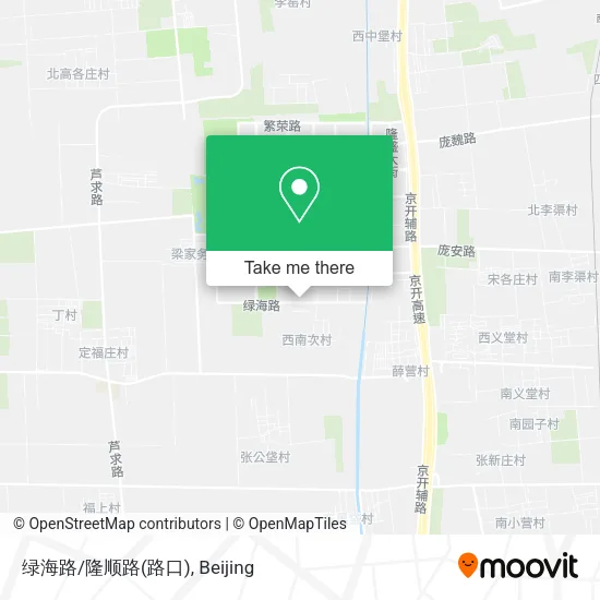 绿海路/隆顺路(路口) map