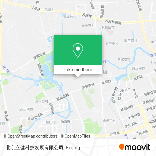 北京立健科技发展有限公司 map