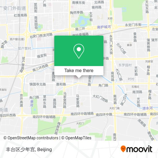 丰台区少年宫 map