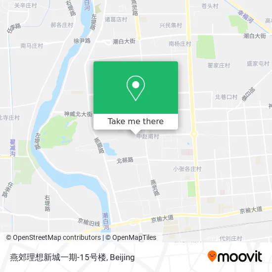 燕郊理想新城一期-15号楼 map