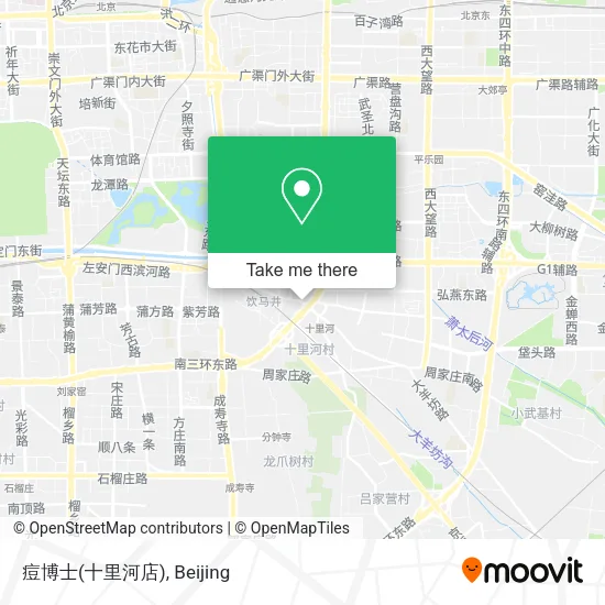 痘博士(十里河店) map