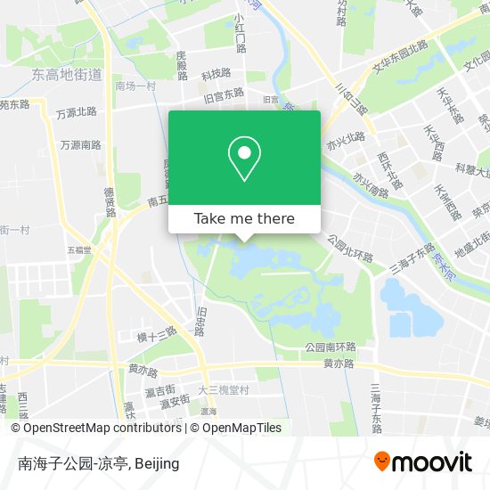 南海子公园-凉亭 map