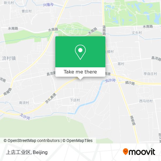 上店工业区 map