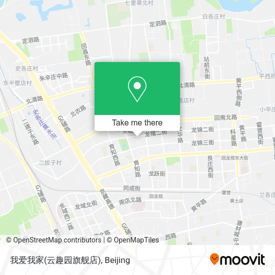 我爱我家(云趣园旗舰店) map