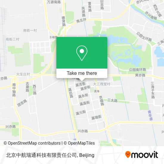 北京中航瑞通科技有限责任公司 map