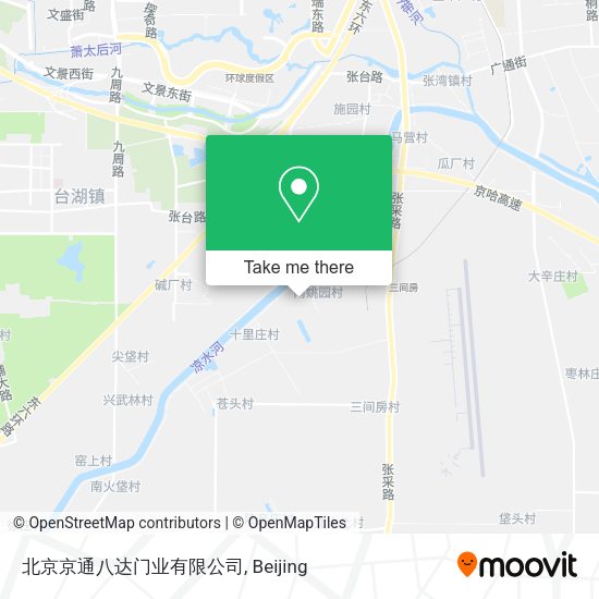 北京京通八达门业有限公司 map