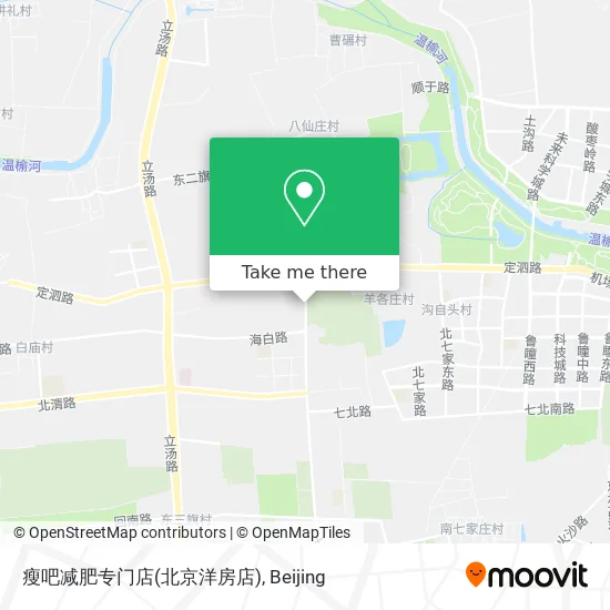 瘦吧减肥专门店(北京洋房店) map