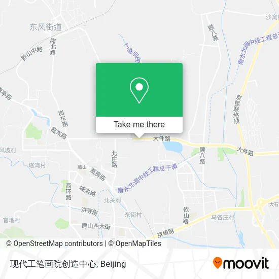 现代工笔画院创造中心 map