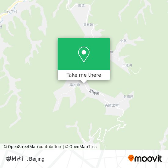 梨树沟门 map