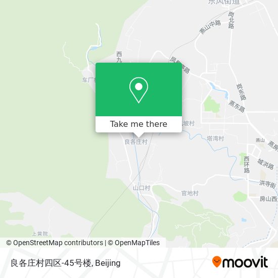 良各庄村四区-45号楼 map