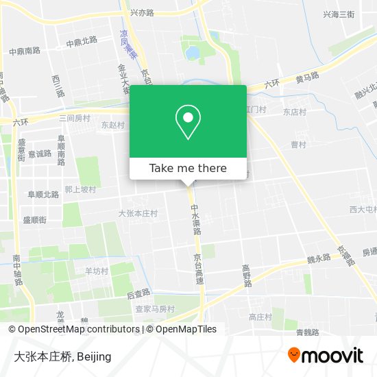 大张本庄桥 map