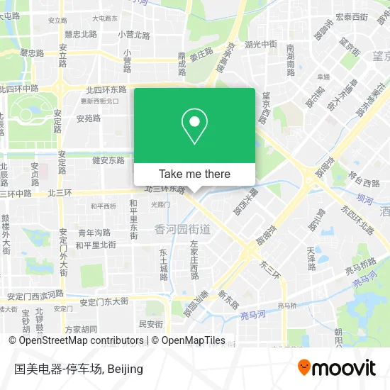 国美电器-停车场 map