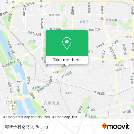 郭庄子村巡防队 map