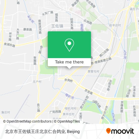 北京市王佐镇王庄北京仁合鸽业 map