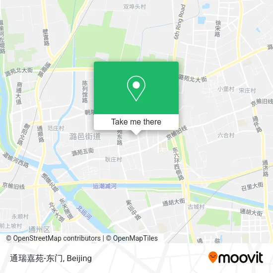 通瑞嘉苑-东门 map