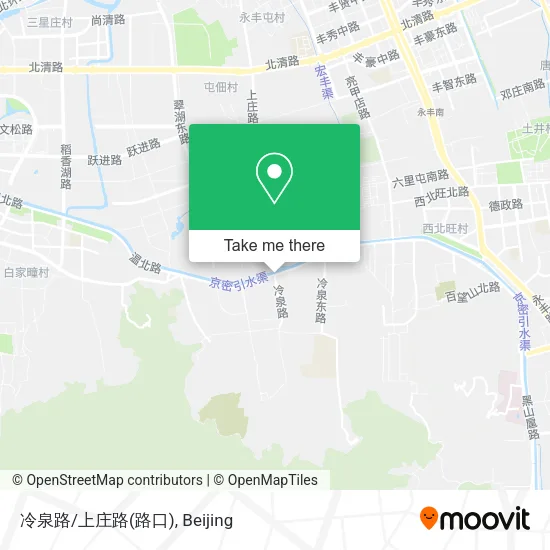 冷泉路/上庄路(路口) map